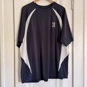 Men’s Champion Navy Double Dry Athletic T-Shirt The Salty Dog, Size 2XL XXL